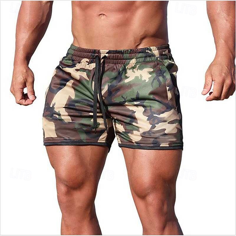 Men's Swim Trunks Swim Shorts Quick Dry Board Shorts Bottoms Drawstring with Pockets Swimming Surfing Beach Water Sports Solid Colored Summer Spring4