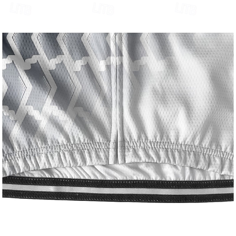 Men's Cycling Jersey Geometric Short Sleeve Bike Tee Tshirt Jersey with 3 Rear Pockets Mountain Bike MTB Quick Dry Anatomic Design Wicking Breathable Sports Forest Green Yellow Blue Clothing Apparel4