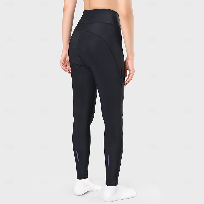 Arsuxeo Women's Cycling Tights Cycling Pants Bike Pants Bike Tights Leggings Form Fit Mountain Bike MTB Road Bike Cycling Sports Breathable Reflective Strips Sweat wicking Comfortable Black Clothing4