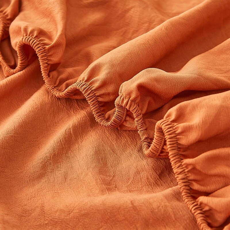 Fitted Sheet,Mattress Protector,Soft Wrinkle & Fade Resistant-Bottom Sheet,Fitted Mattress Pad Cover with Deep Pocket2