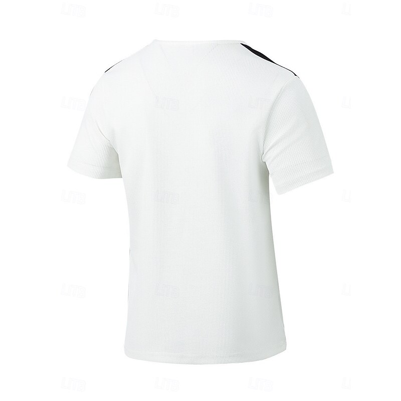 Men's Henley Shirt Tee Short Sleeve Shirt Tee Top Short Sleeve Crewneck Summer Color Block Solid / Plain Color Fashion Designer Fashion Vacation Street Going out Wine Black White Top Tee for Men3