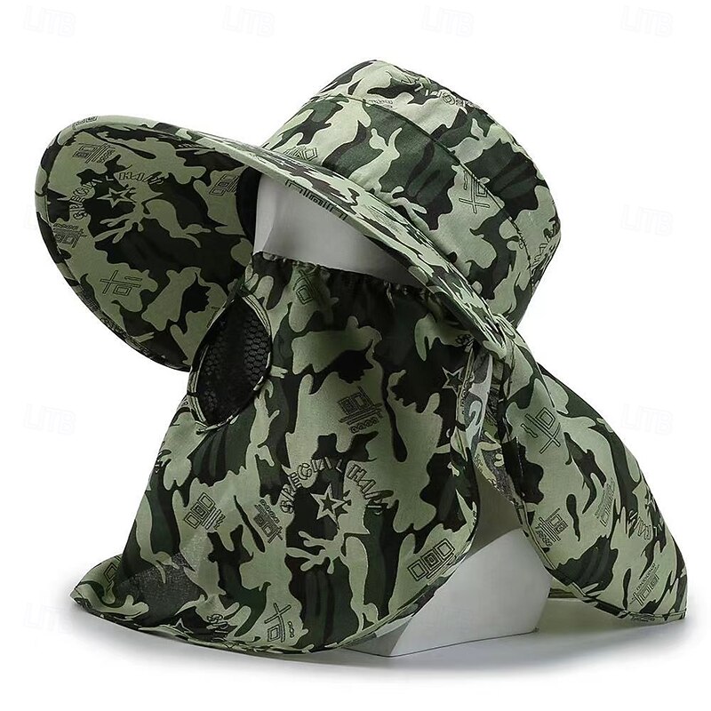 1pc Cooling Sun Hat - Summer Camping & Hiking Hat - Evaporative Cooling Technology & Breathable Mesh3
