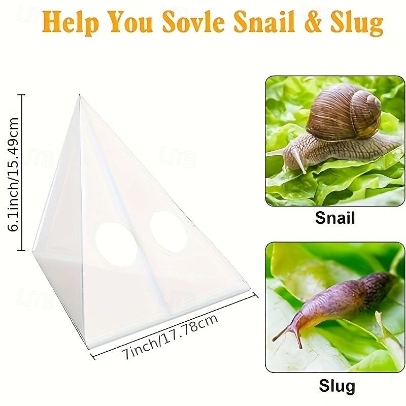 20 Pack Disposable Snail Trap, Effective Slug Trap Snail Bait, Slug & Snail Killer for Garden, Snail Catcher Beer Traps Environmentally Friendly2