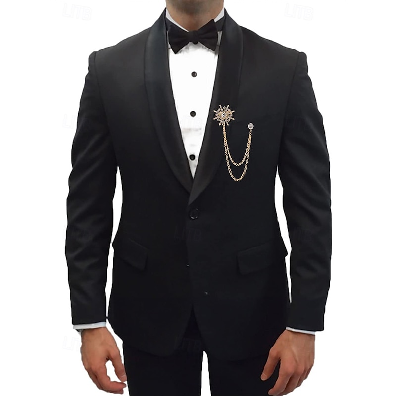 Elegant Crystal Star Lapel Pin with Gold Chains – Stylish Brooch for Men and Women, Perfect for Suits, Weddings and Formal Occasions2