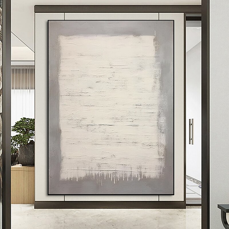 Handmade Oil Paintings Canvas Wall Art Decoration Wabi-Sabi Modern Abstract for Home Decor Rolled Frameless Unstretched Painting