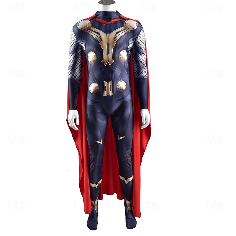 Superhero Zentai Suits Costume Bodysuits Carnival Costume Cosplay Movie Cosplay for Men's Adults' Halloween Carnival Performance Party Bachelorette Party3