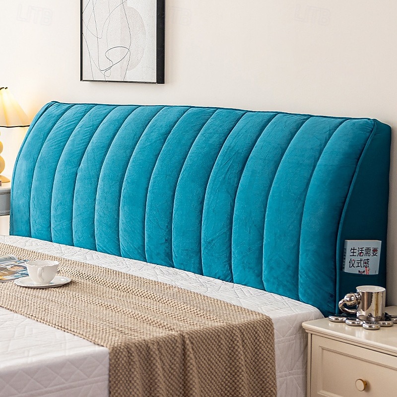 Thickened Cotton Bed Headboard Covers Stretchy Headboard Cover Bed Headboard Cover Elastic All-Inclusive Headboard Cover for Bedroom Decoration