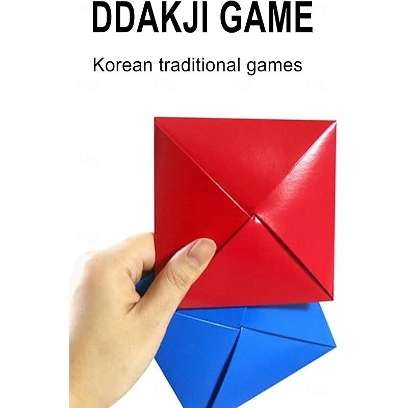 Gonggi Korean Game, Gonggi Korean Tossing Game Set (Korean Traditional Play Game) - Jebi chagi, Gong-gi, Biseokchigi, Paeng-y, DDAKJI, Family Party Game (1 Set)3