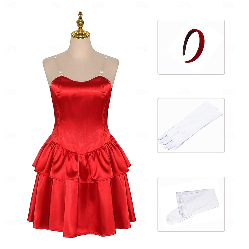 Perfect Blue Mima Kirigoe Dress Cosplay Costume Party Cosplay Movie Cosplay for Women's Adults' Masquerade Performance Party3