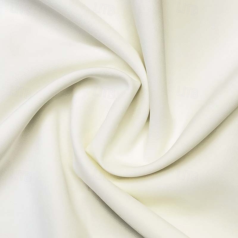 Tuxedo Dress Mermaid / Trumpet Mermaid Wedding Guest Stretch Crepe Elegant 3/4 Sleeve Pleated Ankle Length Shawl Lapel4