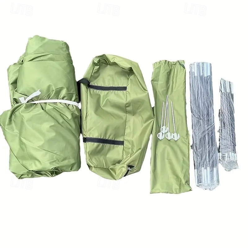 Upgrade And Widen 4 Cars Widen Double Doors Bicycle Tents Storage Rooms Bicycle Sheds Motorcycle Rear Tents2