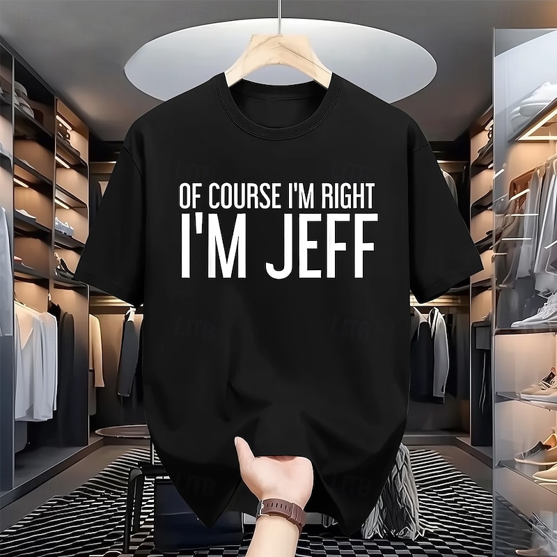 Men's Funny Slang T Shirt 100% Cotton Short Sleeve Graphic Shirt Black Red Beige Comfortable Tee Vacation Street Fashion Designer Clothing