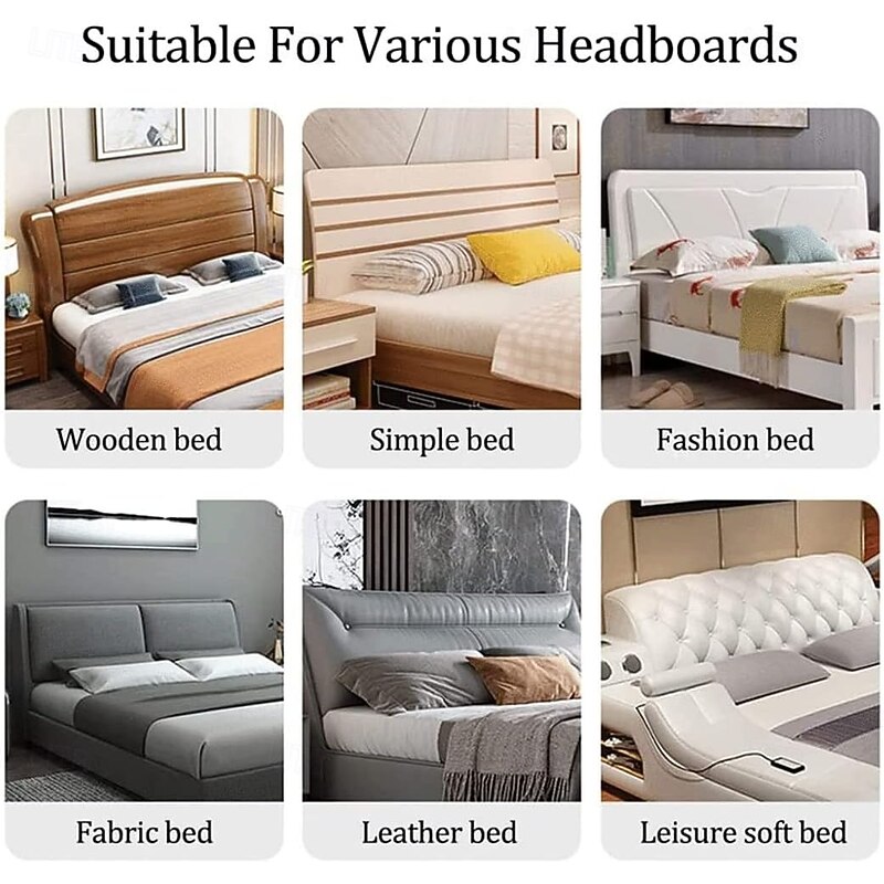 Thicken Soft BedHead Cover All-Inclusive Headboard Cover Bed Back Dust Protector Cover3
