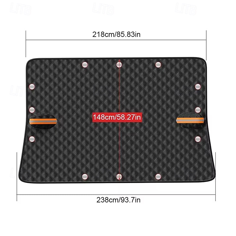 Car Window Glass Sun Visor Snow Cover Large Size Magnetic Car Windshield Snow Cover Anti Freeze Snow Windshield Covers2