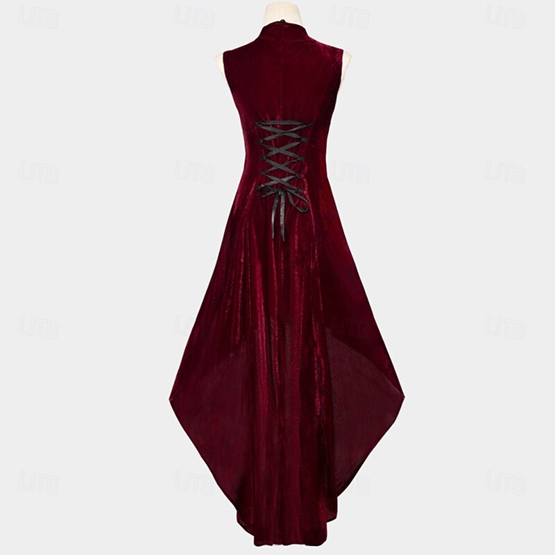 Retro Vintage Punk & Gothic Dress Masquerade Fancy Dress Women's Fantasy Halloween Carnival Masquerade Halloween Event / Party Adults' Dress4