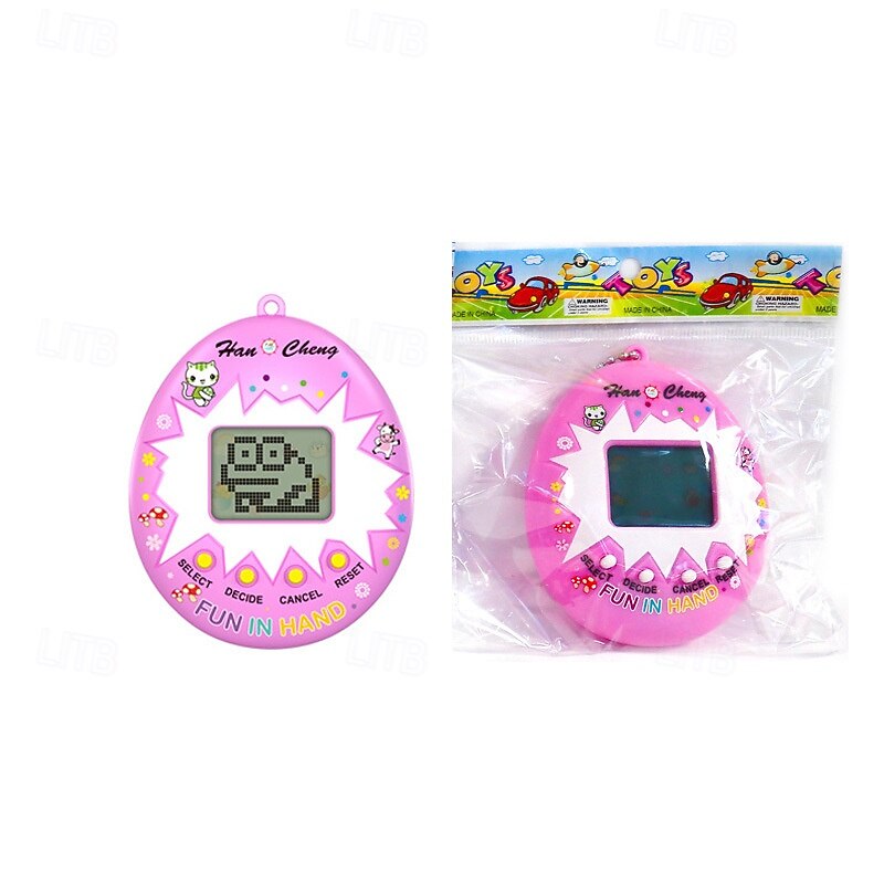 Mini Children's Electronic Virtual Pet Game Console Feeding Elf Handheld Electronic Pet Machine Keychain Toy3