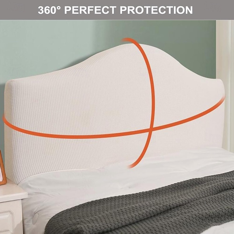 Stretch Bed Headboard Cover Thicken Headboard Slipcover for Full Queen King Size Dustproof Bed Head Protector Cover Bedroom Decoration2