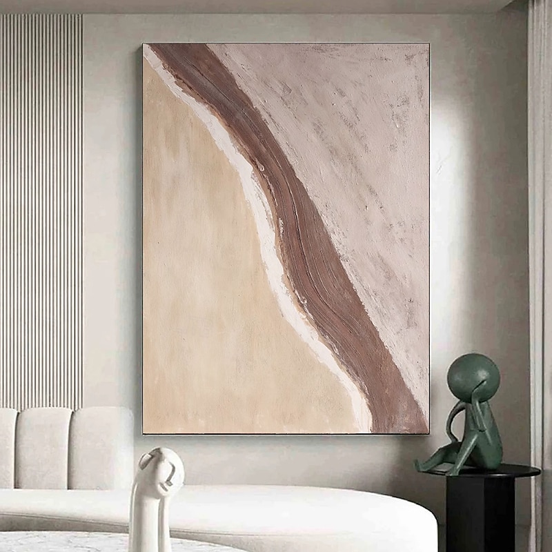 Handmade Oil Painting Acrylic Canvas Wall Art Decoration Modern Abstract for Decorative Pictures for Living Room Home Interior Decor Rolled Frameless Unstretched Painting3