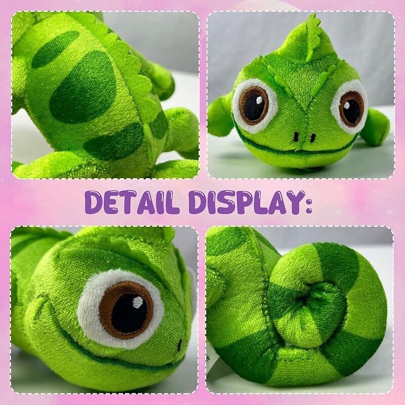 Costume Accessories Chameleon Shoulder Plush Lizard Cosplay Props Merch Gifts for Women Adults2