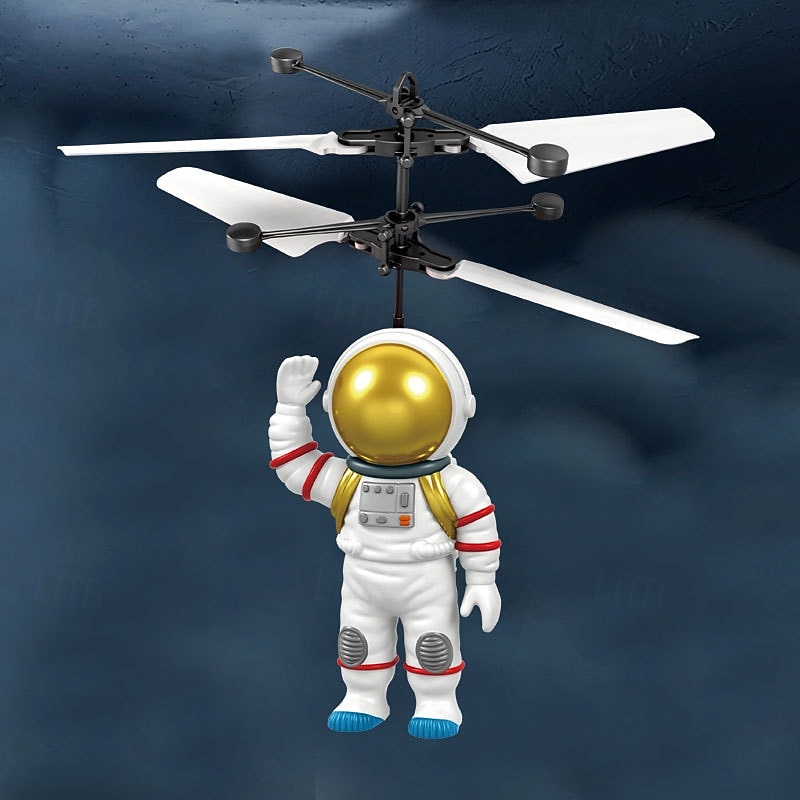 Astronaut Sensing Aircraft Spaceman Drone One-key Sensing Takeoff And Landing Durable Anti-drop And Anti-collision Suitable As A Gift For Children And Kids During Halloween And Christmas3