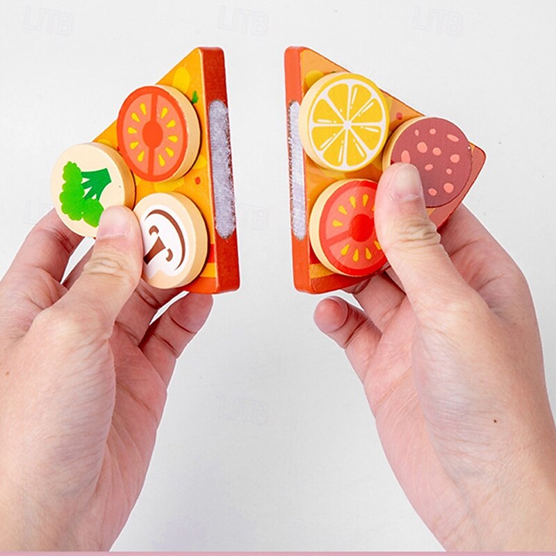 Play House Pizza Oven Set Children's Educational Hands-on Pizza Tea Snack Toys4