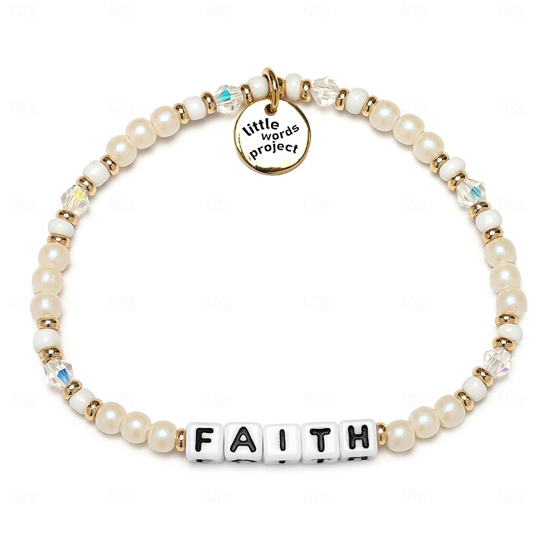 Words Handcrafted and Uniquely Designed Beaded Bracelet for Christmas Birthday Gift for Mom, Daughter, Sister and Best Friend