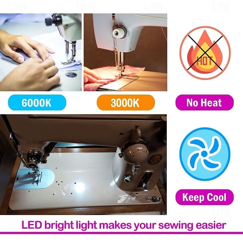 BA15D LED Corn Bulbs 6W 220V Dimmable Double Bayonet Base for Pendants, Ceiling Fans, Sewing Machine 2/6pcs4