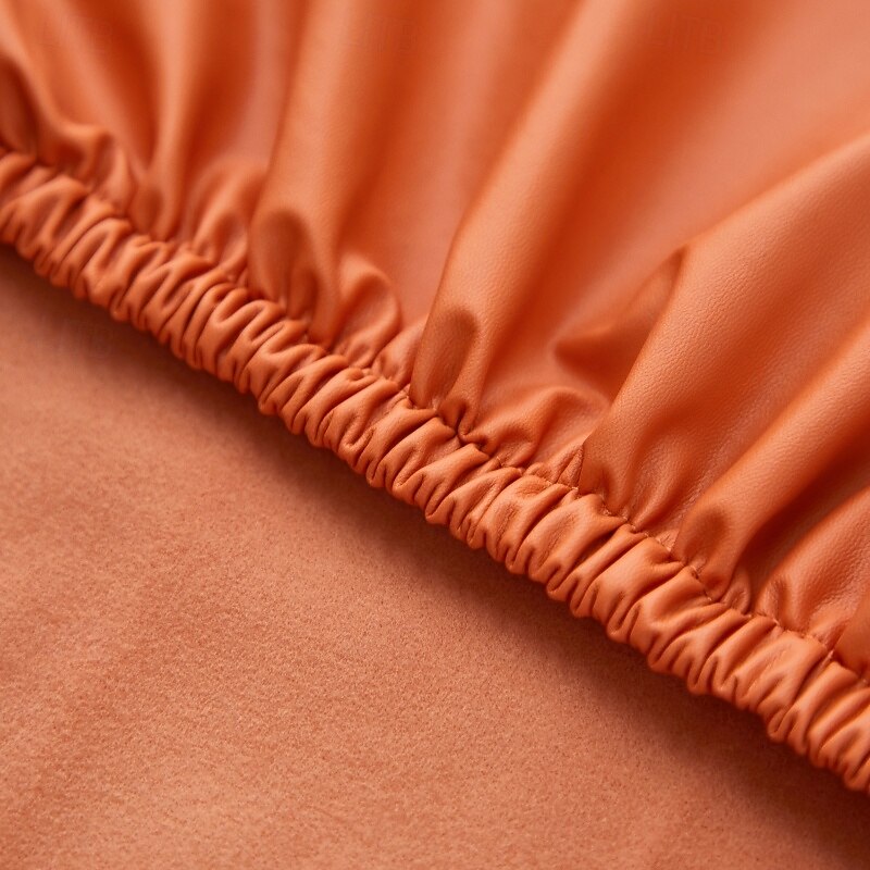 Waterproof Artificial PU Leather Headboard Cover Hotel Home Elastic All-inclusive Bed Head Back Bedside Protection Dust Cover4