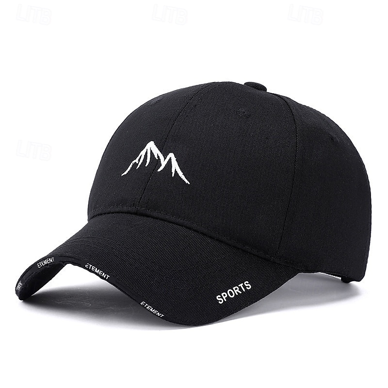 Men's Baseball Cap Sun Hat Trucker Hat Black Cotton Embroidered Fashion Casual Daily Saint Patrick Day Pattern Adjustable Sunscreen Breathable