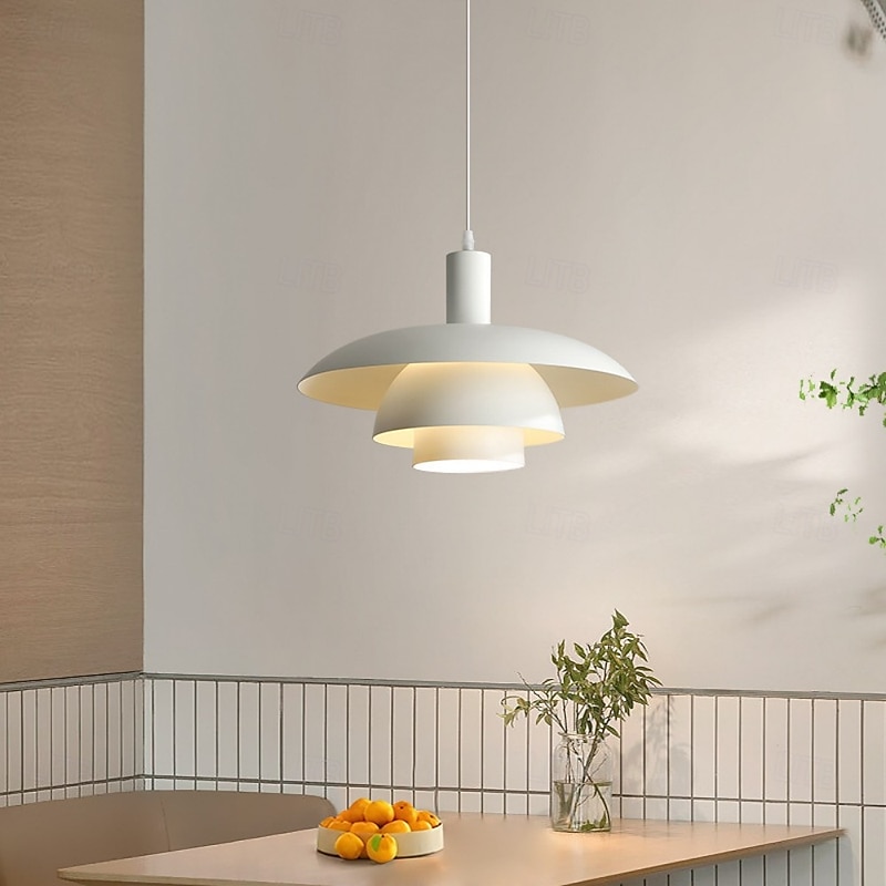 PH5 Pendant Light with Light Bulb Color Modern Pendant Light Minimalist UFO Ceiling Lighting Suitable for Living Room Dining Room Dining Room 110V-220V2