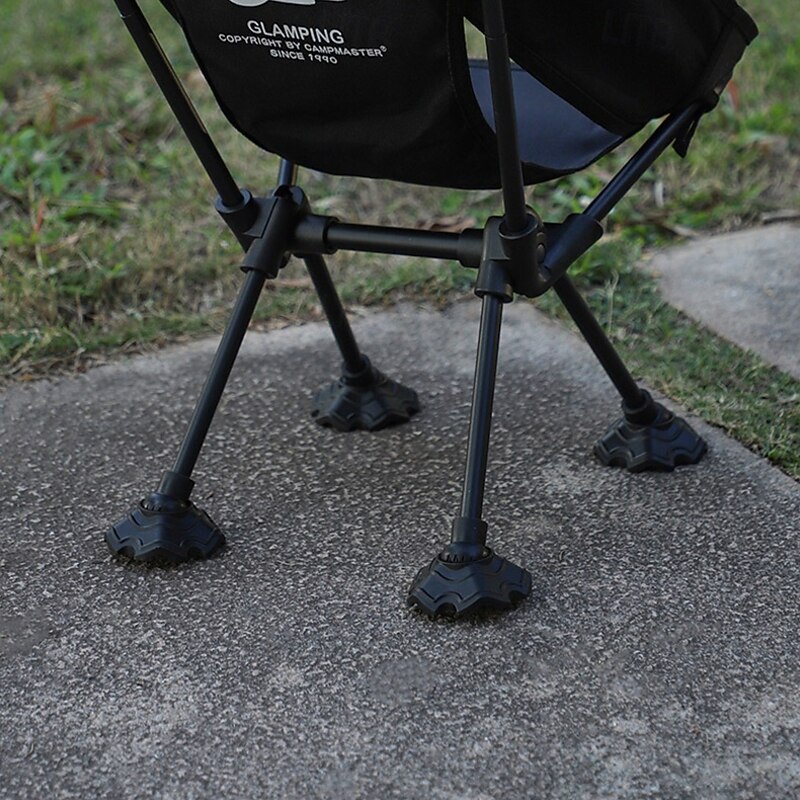 Anti-Slip Foot Sleeves with Reinforced Bottom - Durable Leg Caps for Camping Chairs & Tables - Extra Grip on Uneven Surfaces