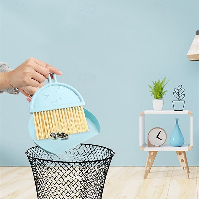 Kid's Play House Simulation Cleaning Set Early Education Wooden Broom Wweeping and Mopping Cleaning Tools Toys2