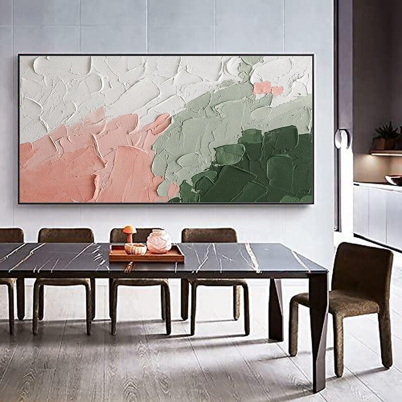 Mintura Handmade Abstract Texture Oil Paintings On Canvas Wall Art Decoration Modern Picture For Home Decor Rolled Frameless Unstretched Painting2