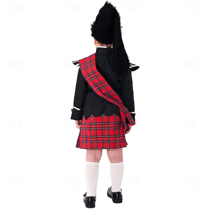 Royal Guard Halloween Cosplay Costume Outfits Cosplay Kid's Boys' Halloween Carnival Mardi Gras Party Halloween Easy Halloween Costumes Dress Up3