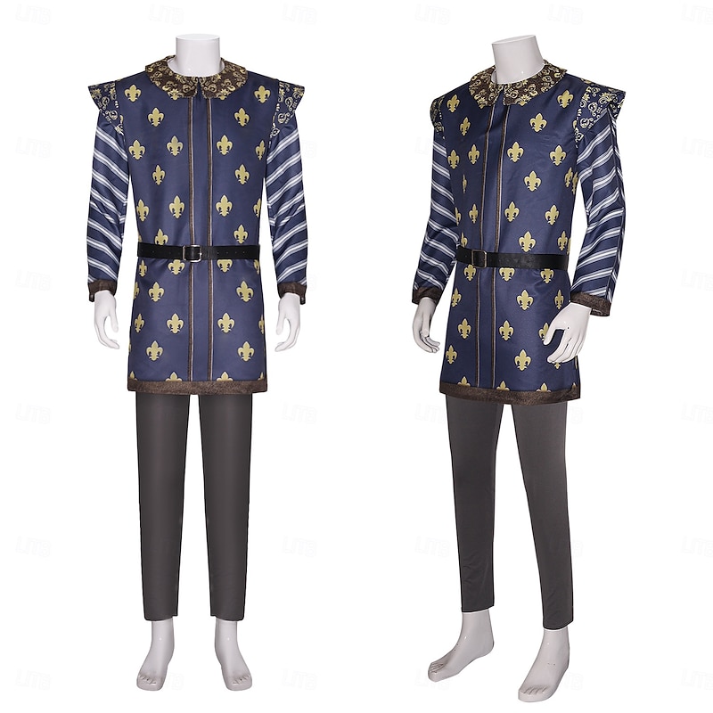 Shrek Prince Charming Cosplay Costume Party Cosplay Movie Cosplay for Men's Adults' Masquerade Performance Party Bachelorette Party