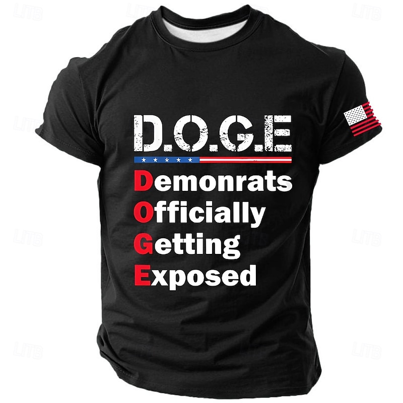 Patriotic T Shirts For Men Veterans T Shirt Short Sleeve T shirt 3D Print Crew Neck Shirt Daily Military Street Daily Black Blue Summer Spring Clothing Apparel S M L XL XXL XXXL4