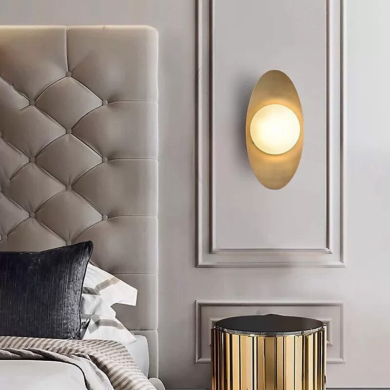 Wall Sconces Postmodern Minimalist Aisle Night Light Personality Creative Living Room Wall Light Bedroom Bedside Decorative Wall Lamp Reading Lamp Study Showroom American Lighting Fixtures Lamp 110-240V 5W4