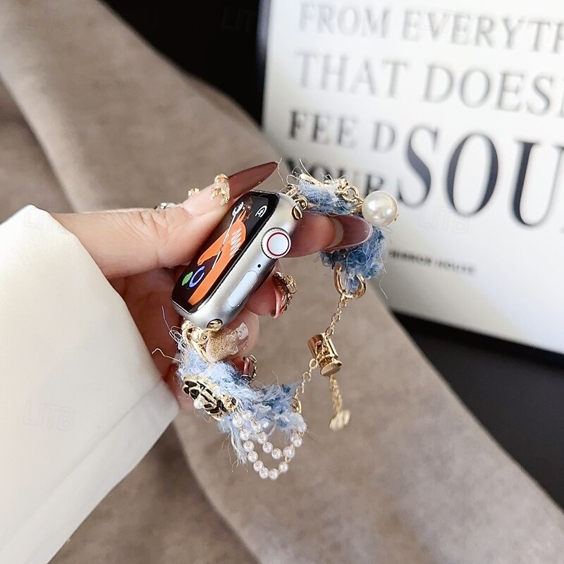 Solo Loop Compatible with Apple Watch band 38mm 40mm 41mm 42mm 44mm 45mm 49mm Women Fabric Strap Replacement Wristband for iwatch Ultra 2 Series 9 8 7 SE 6 5 4 3 2 13