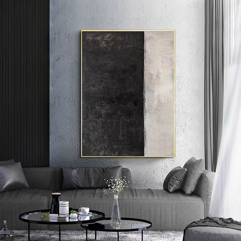 Handmade Oil Paintings Canvas Wall Art Decoration Modern Abstract Decorative Pictures for Living Room Home Decor Rolled Frameless Unstretched Painting4