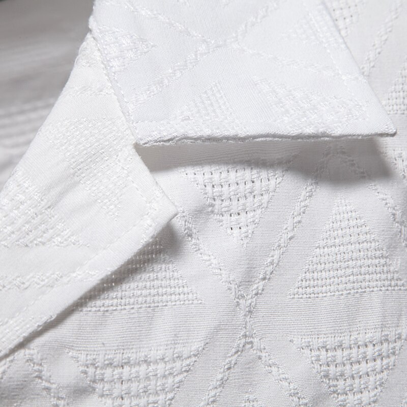 Men's Shirt Black White khaki Short Sleeve Solid Color Cuban Collar Outdoor Causal Buttons Clothing Apparel Daily Casual Daily Leisure3