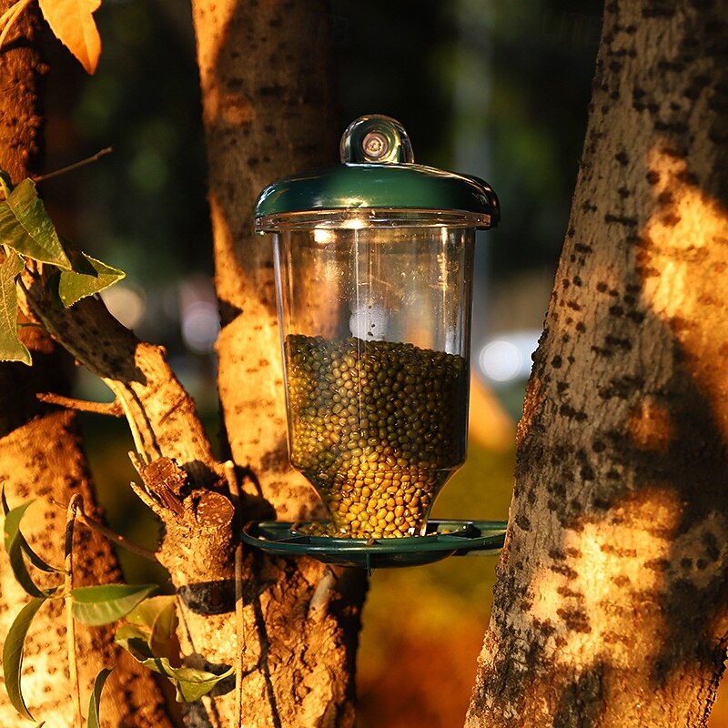 Bird Feeder For The Window Bird House With Strong Suction Cup For Hanging Guaranteed Dry Food 500ml Filling Volume