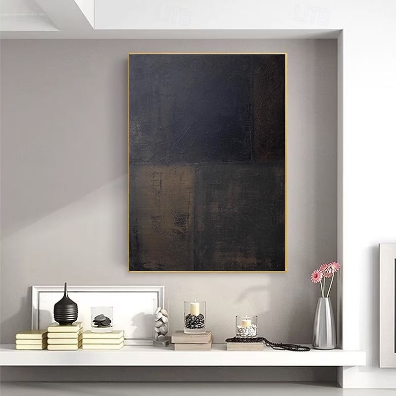 Handmade Oil Paintings Canvas Wall Art Decoration Modern Abstract Decorative Pictures for Living Room Home Decor Rolled Frameless Unstretched Painting