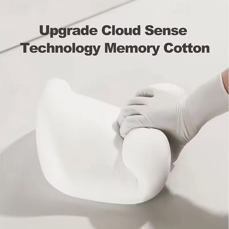 1 PC / 2 PCS Car Neck Headrest Pillow Memory Foam Waist Cushion Lumbar Support Backrest Travel Neck Cushion Protection Car Vehicle Supplies4