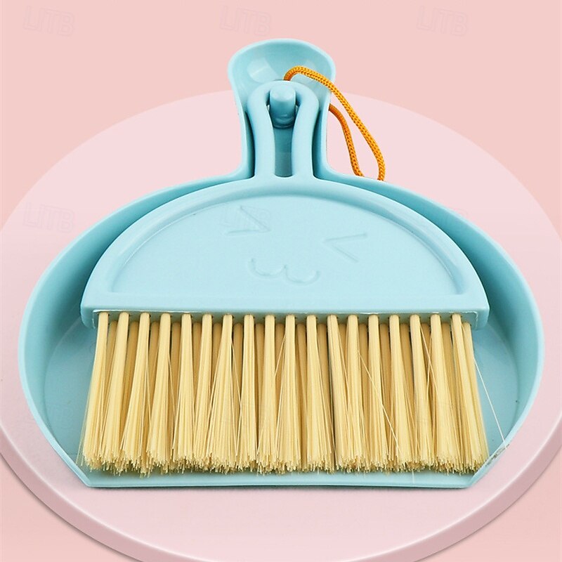 Kid's Play House Simulation Cleaning Set Early Education Wooden Broom Wweeping and Mopping Cleaning Tools Toys3