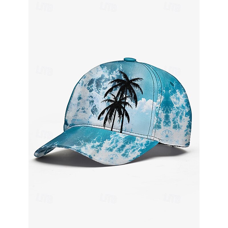 Tropical Palm Tree Baseball Cap – Summer-Inspired Design, Adjustable Fit, Comfortable and Lightweight, Ideal for Men and Women, Perfect for Beach Days and Outdoor Activities4