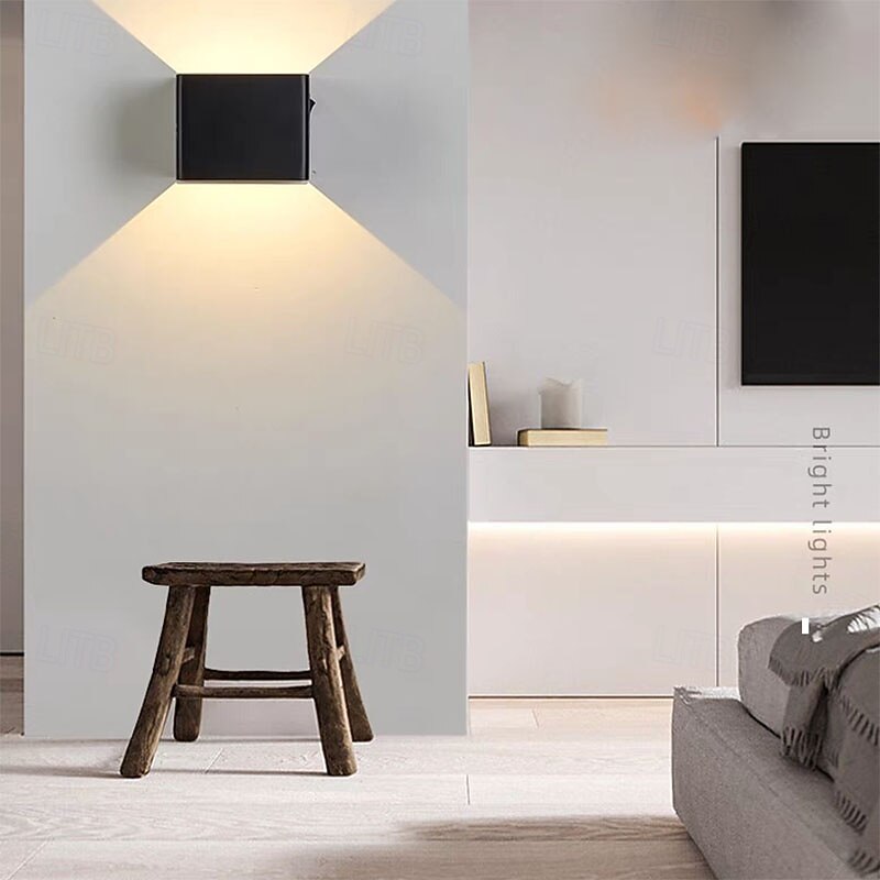 Wall Lights Up and Down Metal Body Modern Led Sconce Light Fixture 85-265V 10W4