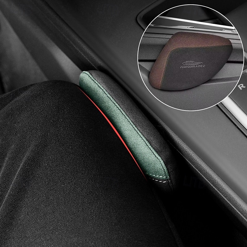 1/2Pcs Car Leg Cushion Main Driver's Knee Cushion Driving Leg Cushion Support Kneepad Car Seat Leg Cushion Seat Supports