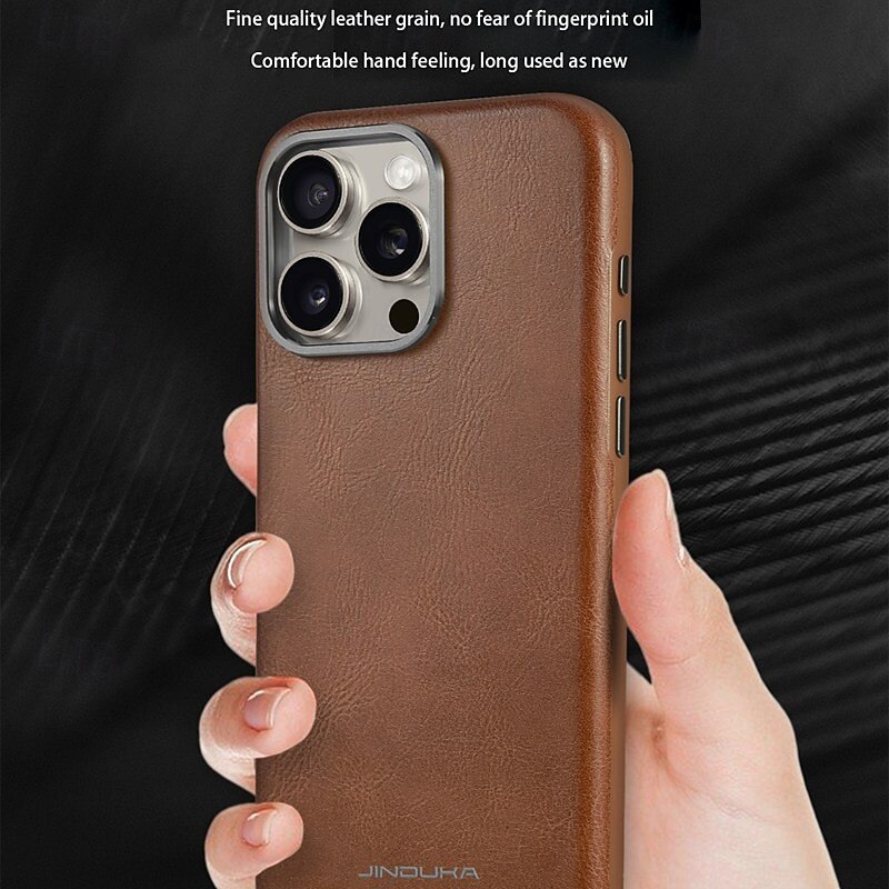 Phone Case For iPhone 16 15 14 Pro Max Plus 13 12 Pro Max Back Cover Magnetic Support Wireless Charging Shockproof Retro TPU PC3