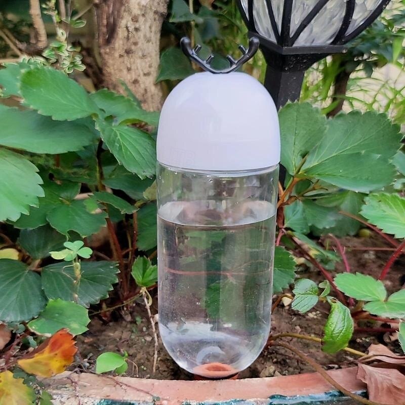 Cute Antlers Garden Automatic Watering System - Self-Watering Kit for Indoor Houseplants with 16.91oz Water Capacity, 7-Day Water Supply, Drip Irrigation, and Spike Design for Easy Planting4
