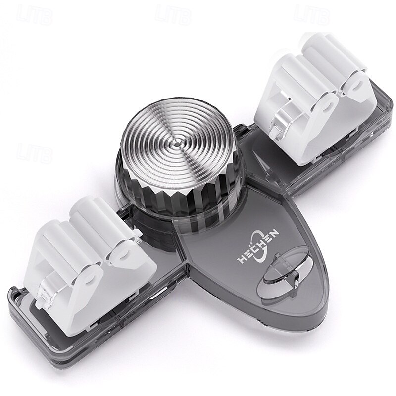 Broom Hanger Mop Hanger, Wall Mount Mop Grippers, No Punching Required Broom Hanger Organizer for Bathroom, Kitchen, Laundry Room, Home Garden, Garage Storage and Organization Rack4